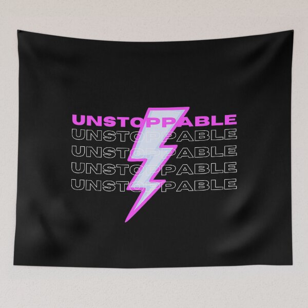 Item preview, Unstoppable, Motivational, Inspirational designed and sold by Magic Love Art Print.