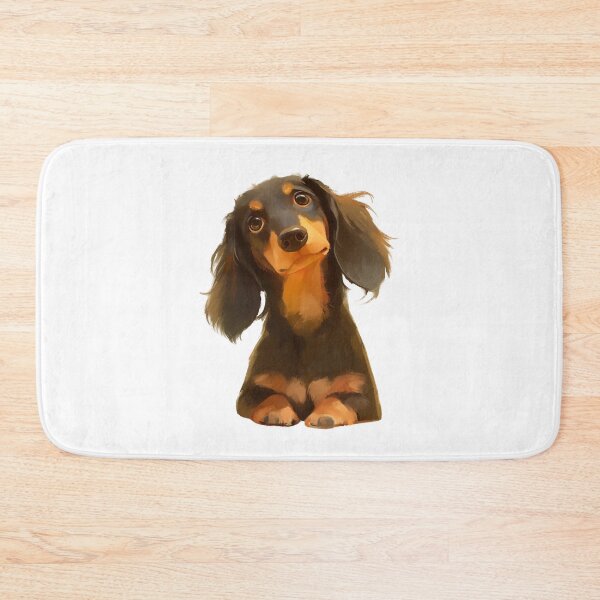 Item preview, Long-Haired Dachshund puppy designed and sold by SMARTKIT  DESIGNAGENCY.