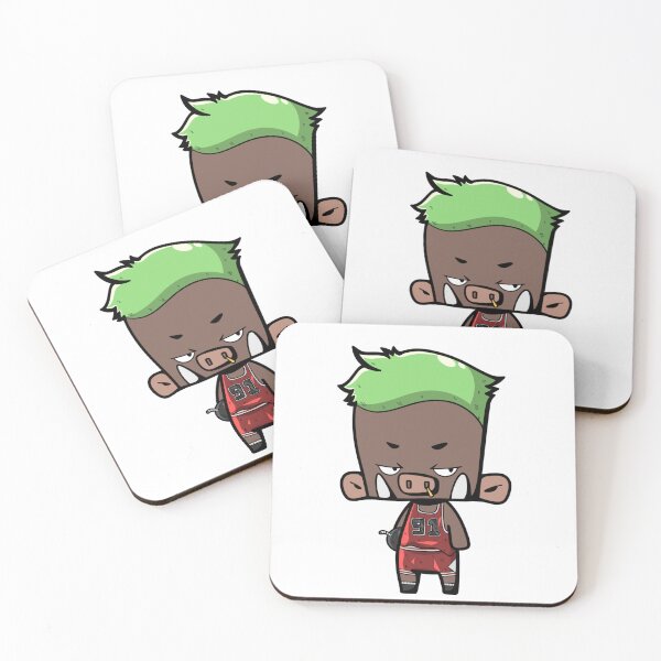 Item preview, Rodman Green Hair Bomb Wild Boar designed and sold by Boooar Original.