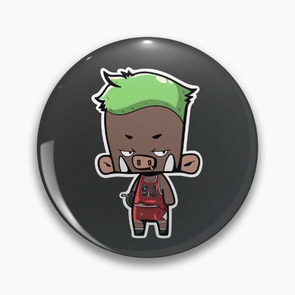 Item preview, Rodman Green Hair Bomb Wild Boar designed and sold by Boooar Original.