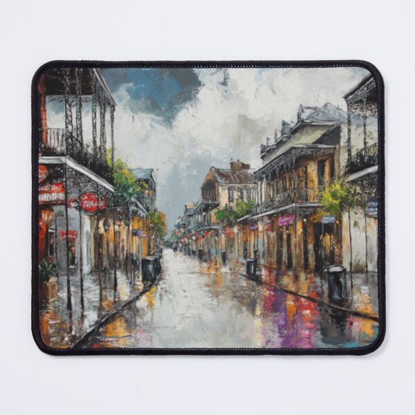 Item preview, Bourbon Street. New Orleans, Painting, Art, AI Art, Artwork, Wall Art, Louisiana, French Quarter, New Orleans Art, NOLA, Art Print, Art designed and sold by GSizzle1.