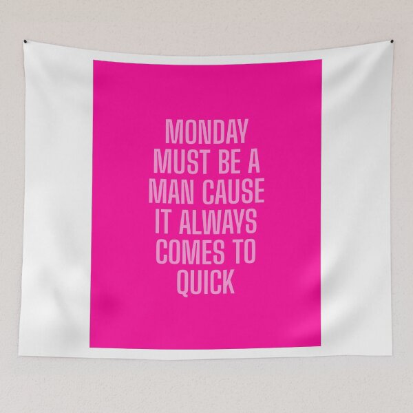 Item preview, monday must be a man designed and sold by SSPP33.