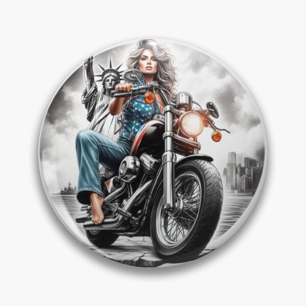 Item preview, "Biker Rebels: The Feminine Elegance" designed and sold by CHRIST5000.