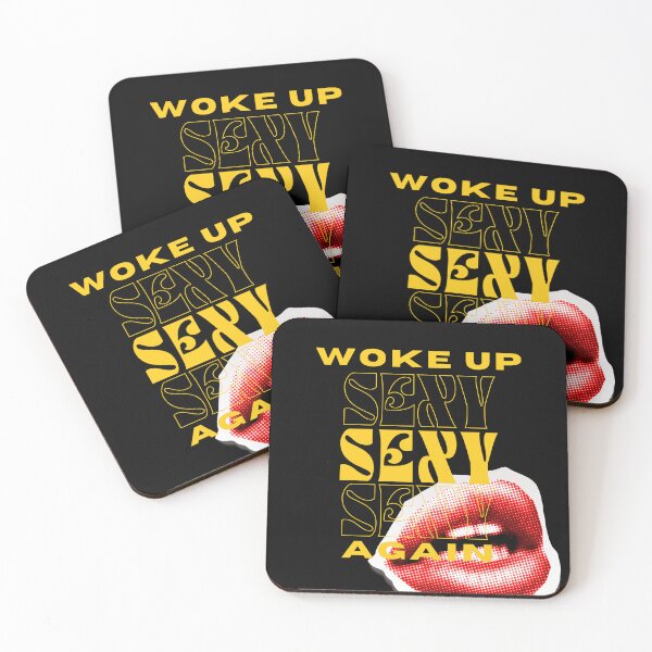 Item preview, Woke up Sexy Again, Sexy, Sassy Girl Quote designed and sold by Magic Love Art Print.