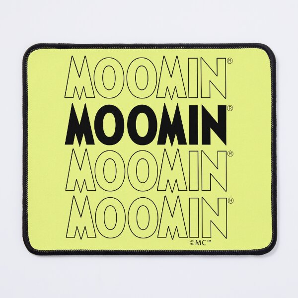 Item preview, Moomin Black Text Cascade designed and sold by MoominStore.