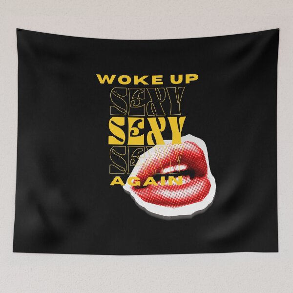 Item preview, Woke up Sexy Again, Sexy, Sassy Girl Quote designed and sold by Magic Love Art Print.