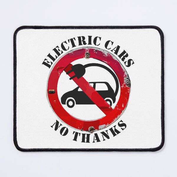 Item preview, Electric Cars No Thanks Energy Statement designed and sold by HandicraftArt.