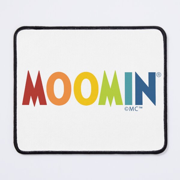 Item preview, Moomin Rainbow Text Logo designed and sold by MoominStore.