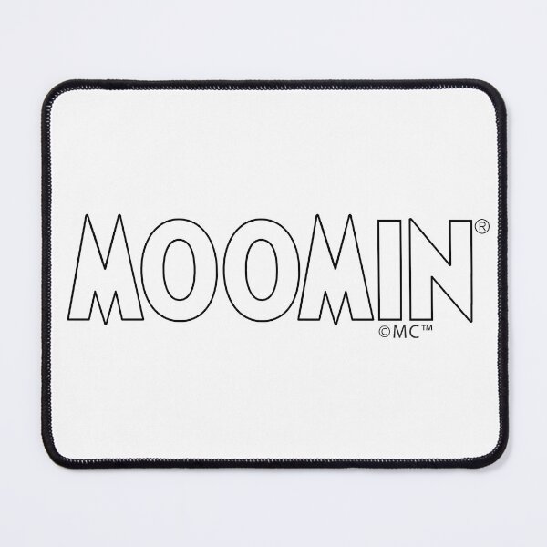 Item preview, Moomin Logo Black Outline designed and sold by MoominStore.