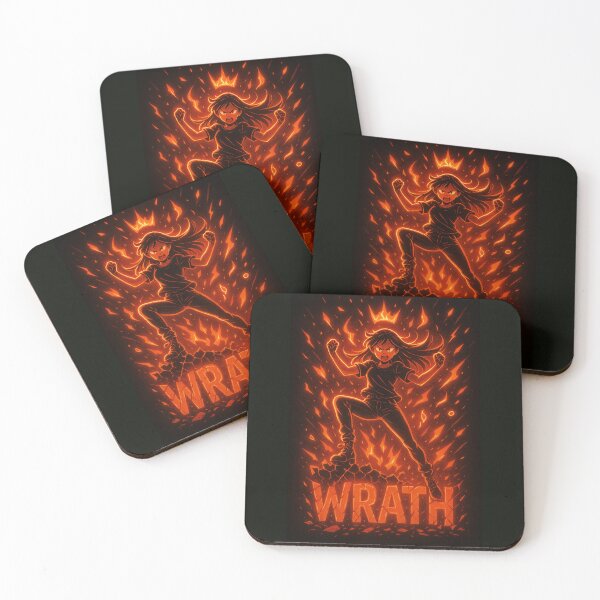 Item preview, Wrath, Seven Deadly Sins Anime Neon designed and sold by Mistic-Fox.