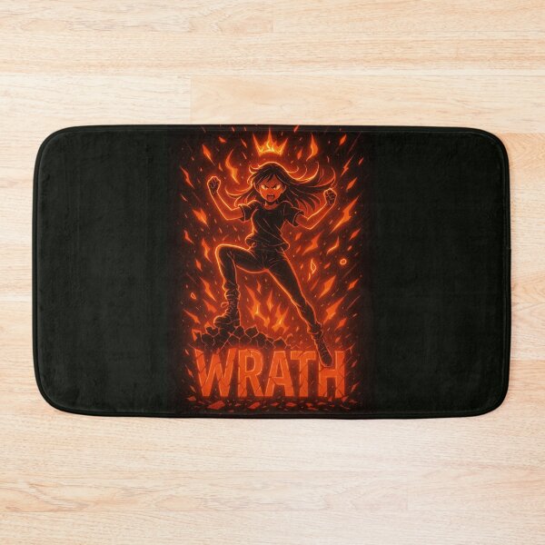 Item preview, Wrath, Seven Deadly Sins Anime Neon designed and sold by Mistic-Fox.