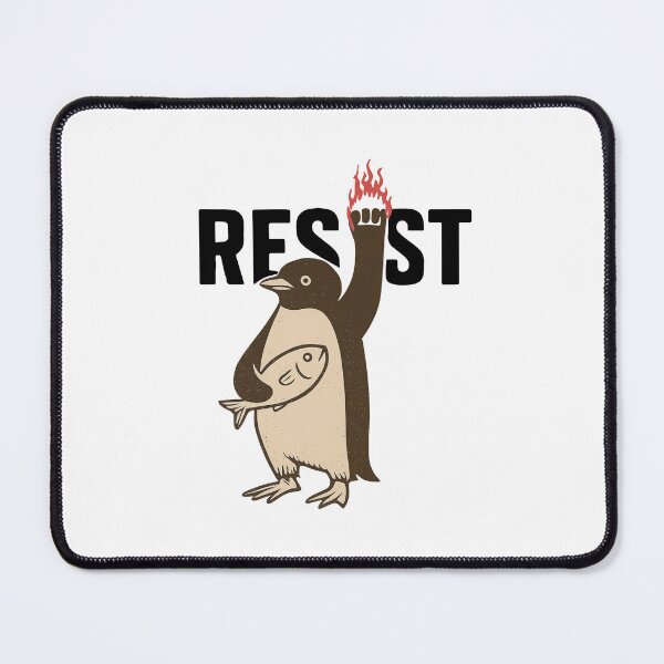 Item preview, Penguins Against Tariffs FDT Anti Trump designed and sold by Filek-mable.