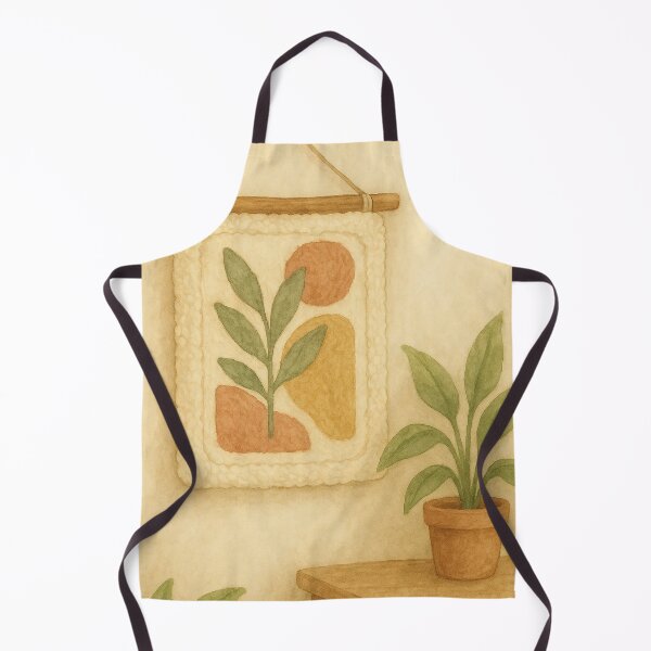 Item preview, Tufted Wall Hanging with Botanical Motif in Cozy Boho Room designed and sold by Lacritsa .