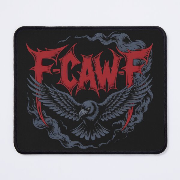 Item preview, F-Caw-F in style heavy metal black crow designed and sold by Pawel Oska.