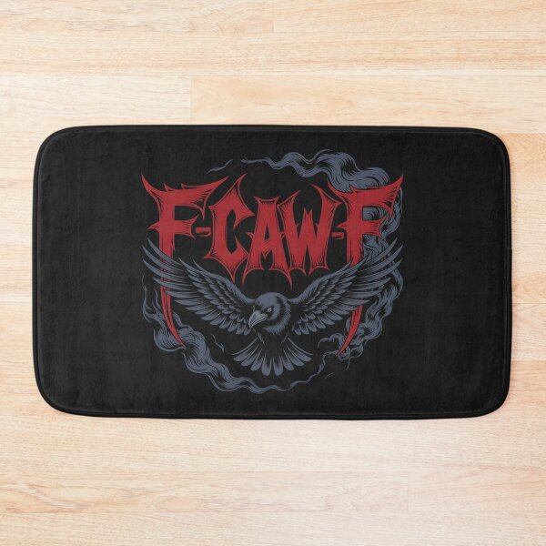 Item preview, F-Caw-F in style heavy metal black crow designed and sold by Pawel Oska.