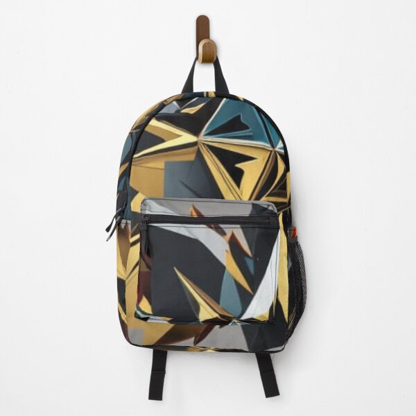 Item preview, Metallic Spiked Chrome & Gold Abstract designed and sold by Harmonic_Layers.