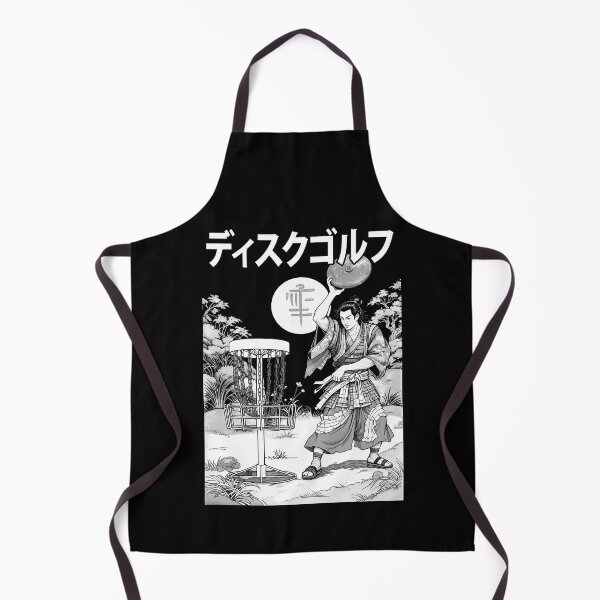 Item preview, Disc Golf Basket Samurai Vintage Japanese Golfer Kanji designed and sold by GrandeDuc.
