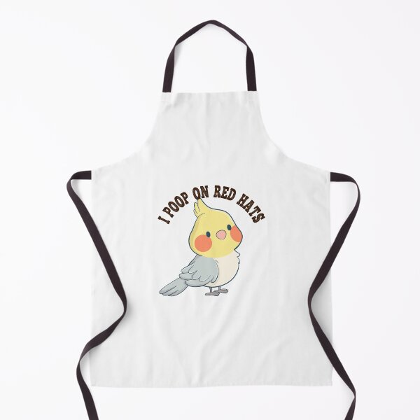 Item preview, I Poop On Red Hats Funny Pins Stickers Magnets Anti Trump Supporters Funny Bird Pooping Pins Anti Trump Resistance Humorous Pins designed and sold by allfreelance.