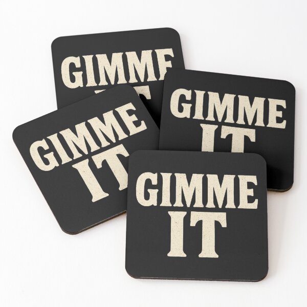 Item preview, GIMME IT – Bold Vintage Typography Poster designed and sold by Jomfy-Comfy.