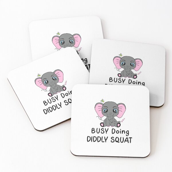 Item preview,  Diddly Squat Elephant Lover designed and sold by Sartoris Art.