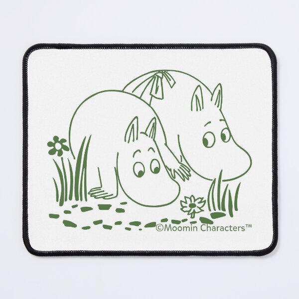 Artikelvorschau, Mumin, Mumintroll und Muminmama pflegen den Garten entworfen und verkauft von MoominStore.
