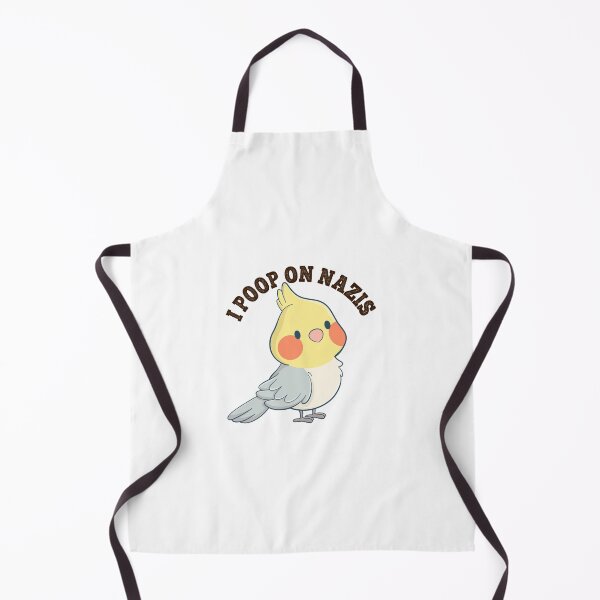 Item preview, I Poop On Nazis Bird Stickers Decals Anti Nazis Funny Bird Pooping Stickers Pins Magnets Shirts Anti White Supremacists Anti Racists Nazis designed and sold by allfreelance.