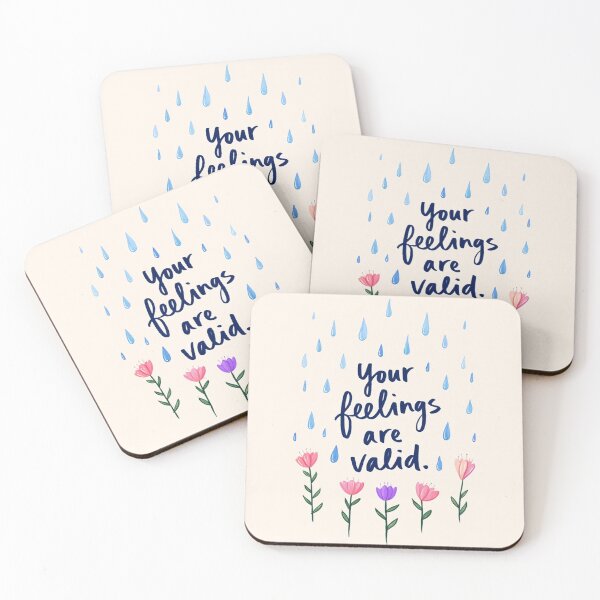 Item preview, Your feelings are valid designed and sold by FrameitAntonio.