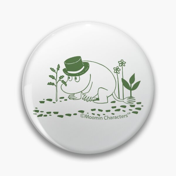 Artikelvorschau, Mumin, Muminpapa im Garten entworfen und verkauft von MoominStore.
