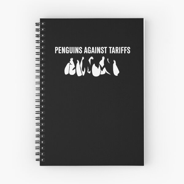 Item preview, Penguins Against Tariffs Resist Anti Trump Retro designed and sold by Filek-mable.