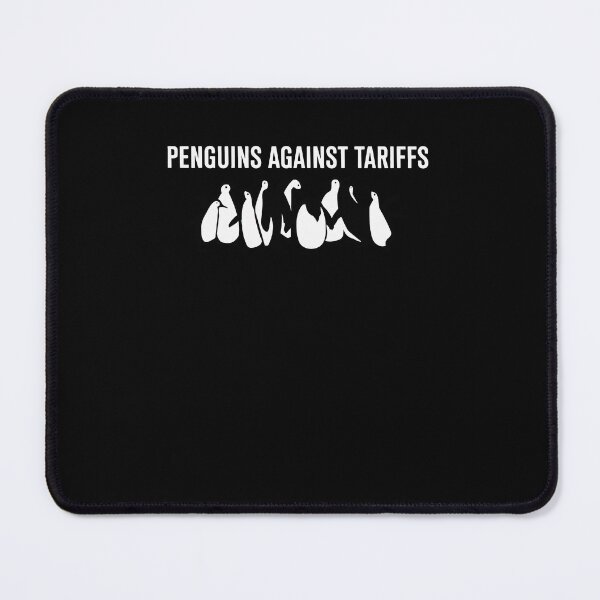 Item preview, Penguins Against Tariffs Resist Anti Trump Retro designed and sold by Filek-mable.
