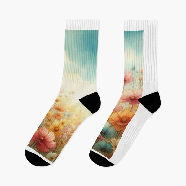 Item preview, Whispers of Summer: Watercolor Floral Field designed and sold by PuifaiiRWP.