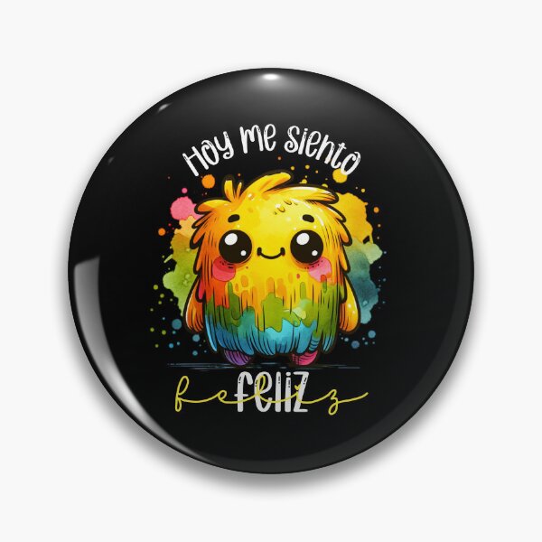 Item preview, Hoy Me Siento Feliz – Cute Colorful Monster in Spanish designed and sold by Teacher2Nerds.