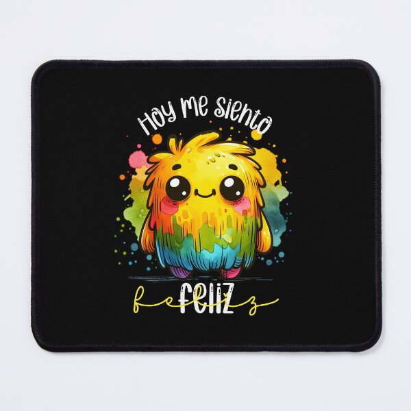 Vista previa del artículo con la obra «Hoy Me Siento Feliz – Lindo Monstruo Colorido en Español», diseñado y vendido por Teacher2Nerds.