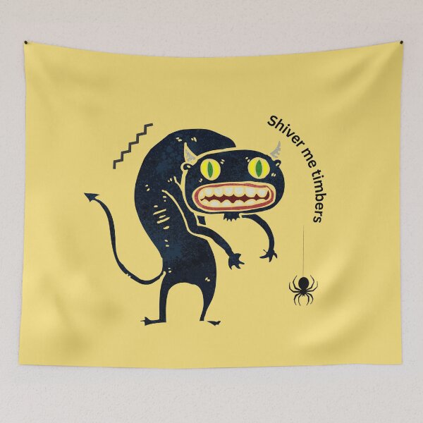 Item preview, Scaredy Monster designed and sold by TokyoChick.
