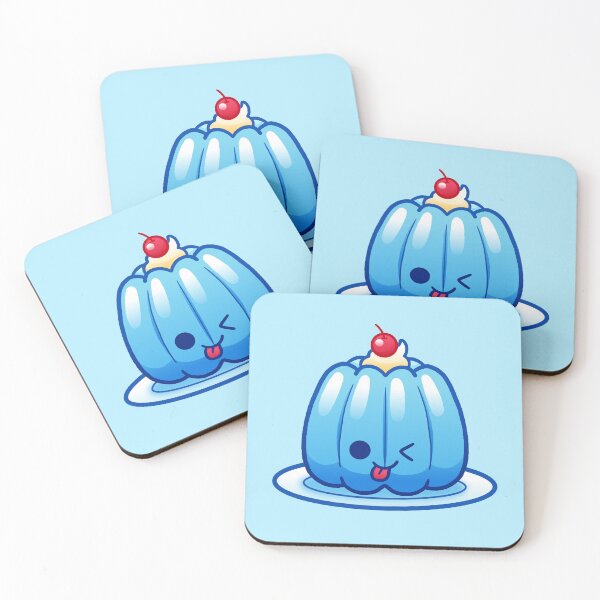 Item preview, Kawaii Blue Gelatin designed and sold by kittybox.