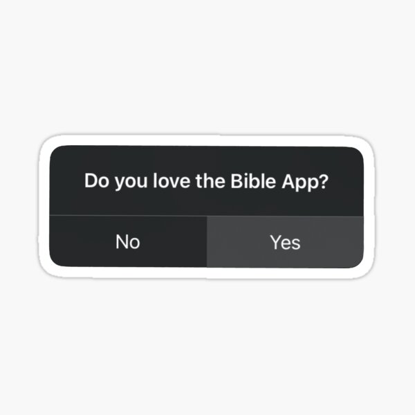 Artikel-Vorschau von Gefällt Ihnen die Bibel-App?, designt und verkauft von AmbyArtist.