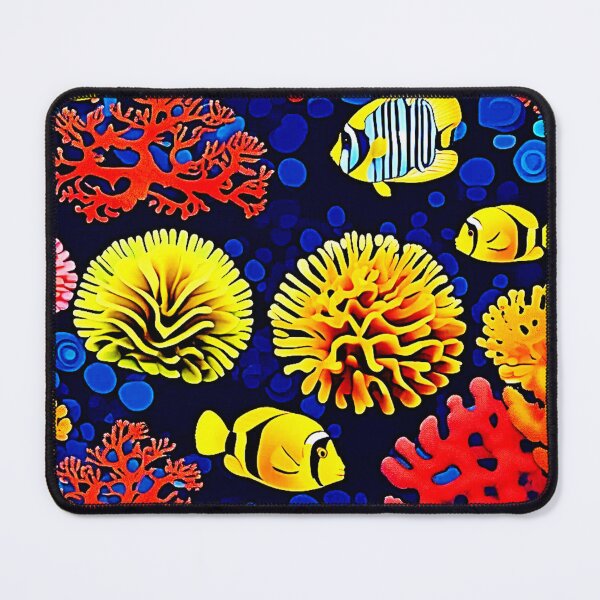 Item preview, Underwater Reef Life Bright Design designed and sold by Health And Fitness Posts e-Store.