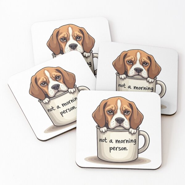 Item preview, Not a Morning Dog designed and sold by RACHAYASHOP.