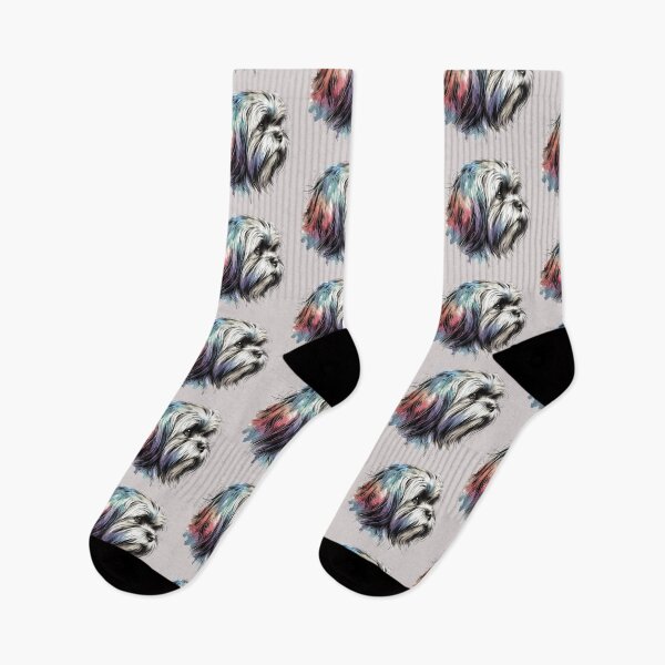 Item preview, Colorful dog. Dog breed. Lowchen. Shih tzu. designed and sold by MagelliShop.