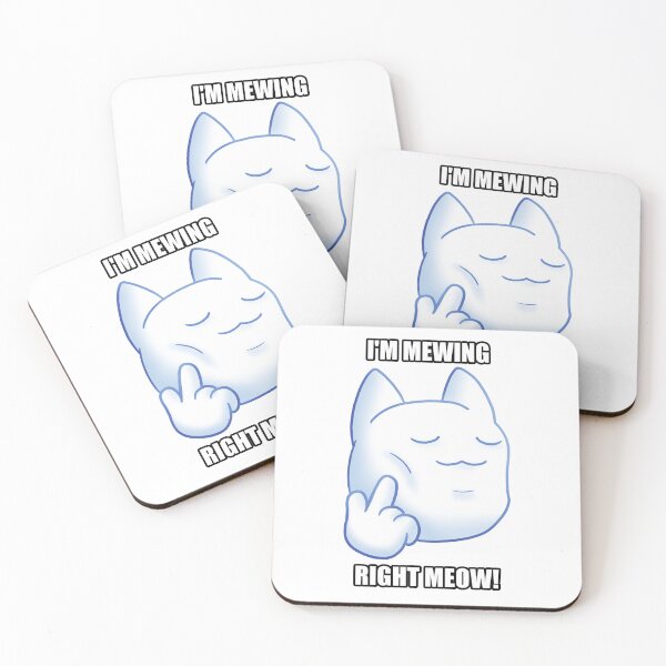 Item preview, Mewing Cat designed and sold by kittybox.