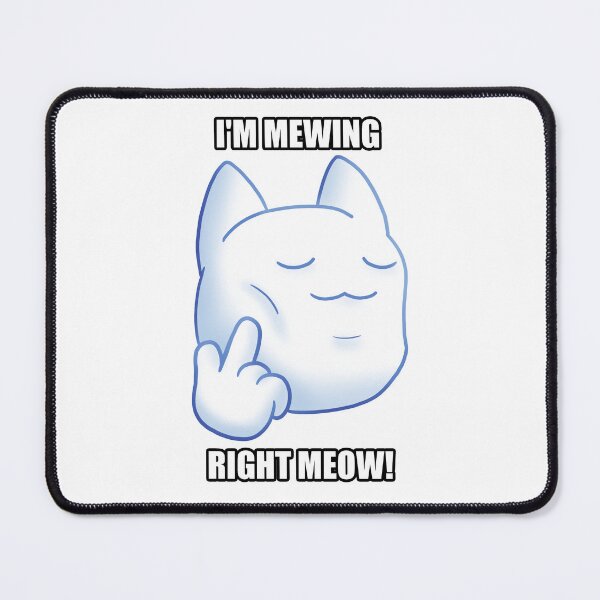 Item preview, Mewing Cat designed and sold by kittybox.