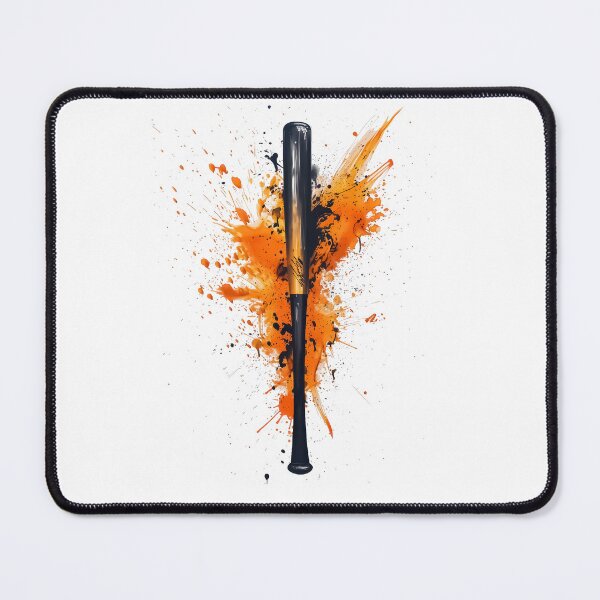 Item preview, Baseball Bat with Colorful Paint Splash designed and sold by Kids Art 4U.