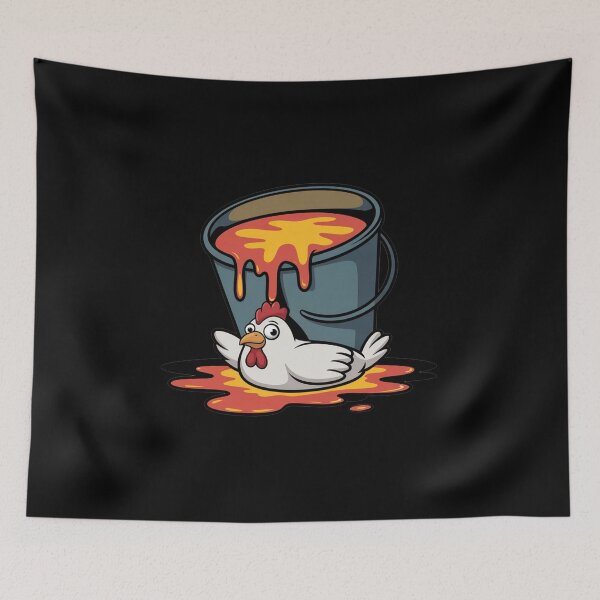 Item preview, Lava Chicken designed and sold by MonkiFlipp.
