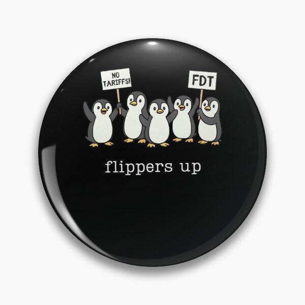 Item preview, Penguins Against Tariffs Resist Anti Trump designed and sold by Filek-mable.