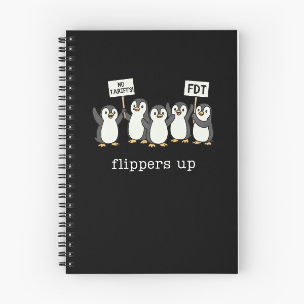 Item preview, Penguins Against Tariffs Resist Anti Trump designed and sold by Filek-mable.