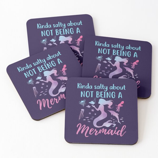 Item preview, Kinda Salty About Not Being a Mermaid designed and sold by jaygo.