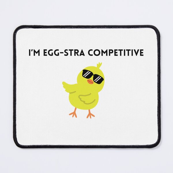 Item preview, Easter I'm Egg-stra Competitive Funny Design designed and sold by IndreB.