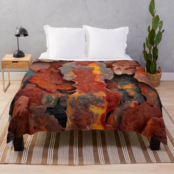 Item preview, Rusty Abstract Art Industrial Grunge Rust Texture designed and sold by Amanda's Factory.