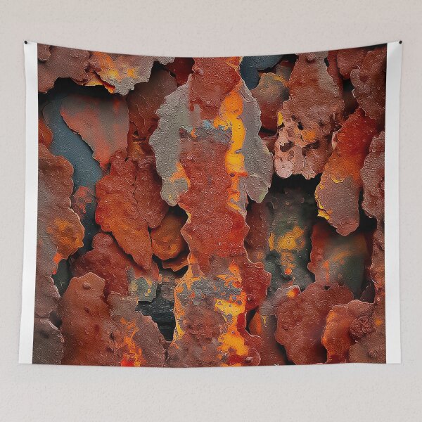 Item preview, Rusty Abstract Art Industrial Grunge Rust Texture designed and sold by Amanda's Factory.