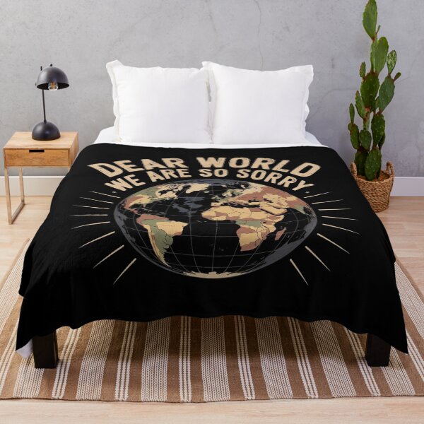 Item preview, Dear World We Are So Sorry designed and sold by Redgiant87x.